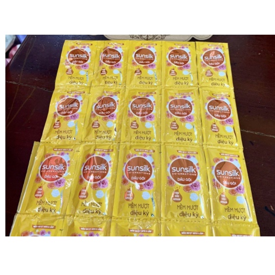 Dây 12 Gói Dầu Gội-Xả Sunsilk 6g.