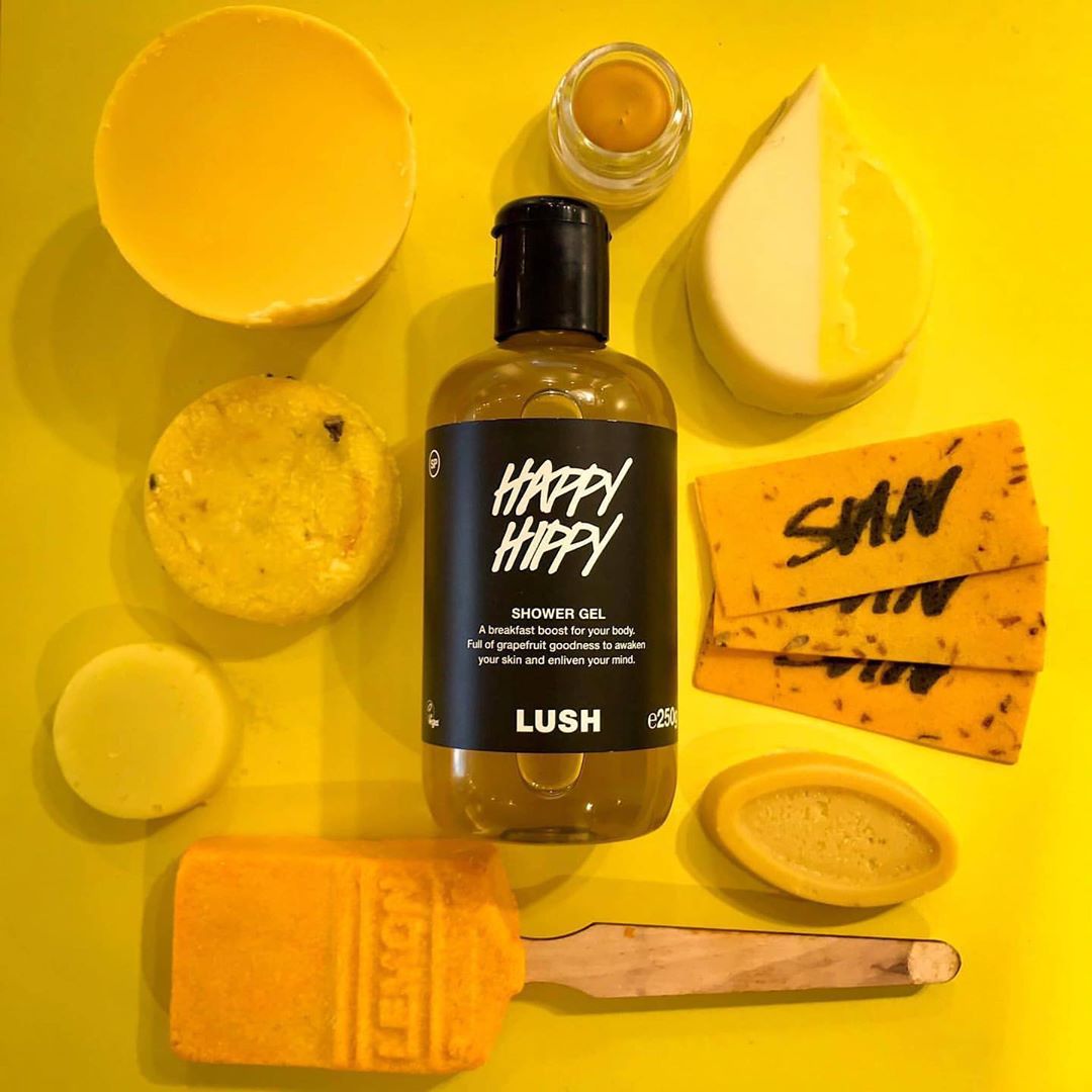 [HCM]Sữa tắm LUSH - Happy Hippy shower gel