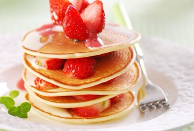 [HCM][Tặng gia vị rắc cơm]Bột Làm Bánh Pancake Wakodo cho bé ăn dặm 9M+