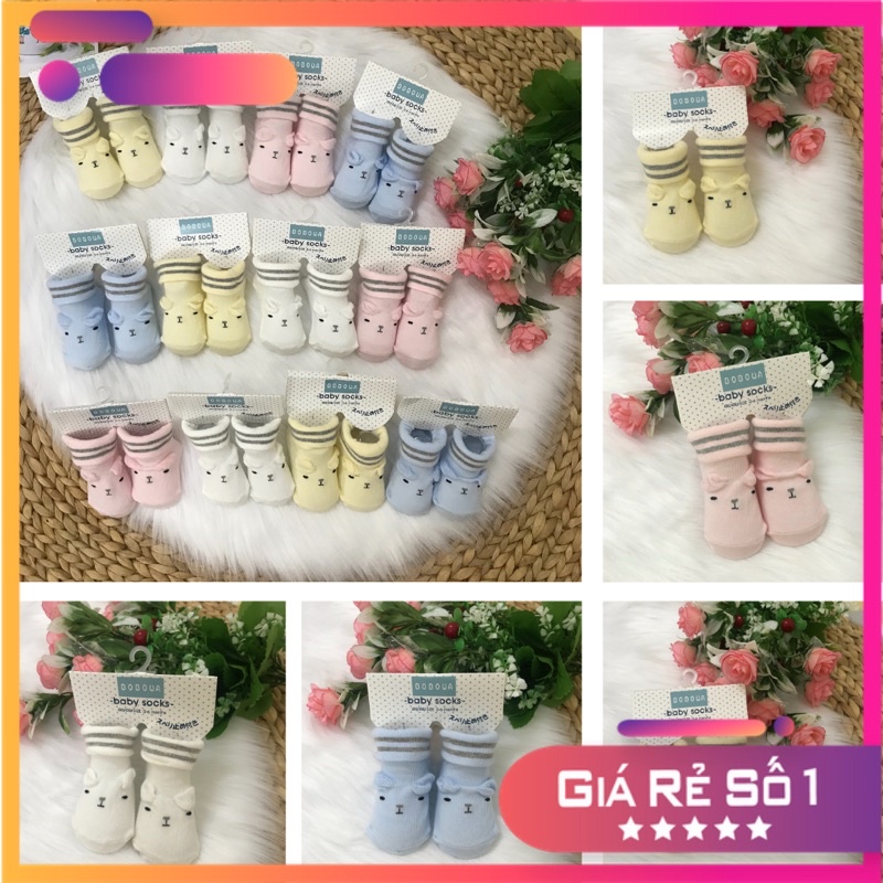 [HCM][Chọn Mẫu] Vớ len cho bé sơ sinh từ 0-6 tháng