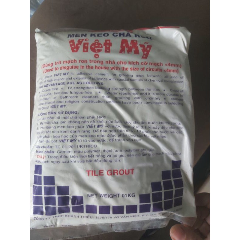 Keo chà ron dán gạch [ Có Sẵn ] [ Shop Tự chụp - Ảnh thật ]