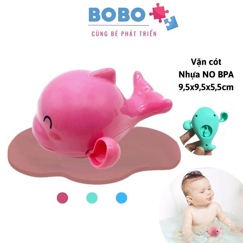 Đồ Chơi Vặn Cót Dưới Nước, Rùa Con, Cá Heo Vặn Cót - Đồ Chơi Dưới Nước Cho Bé