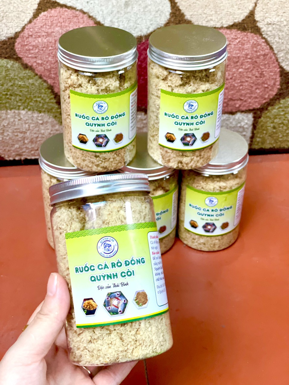 Ruốc Cá rô đồng đặc sản Quỳnh Côi