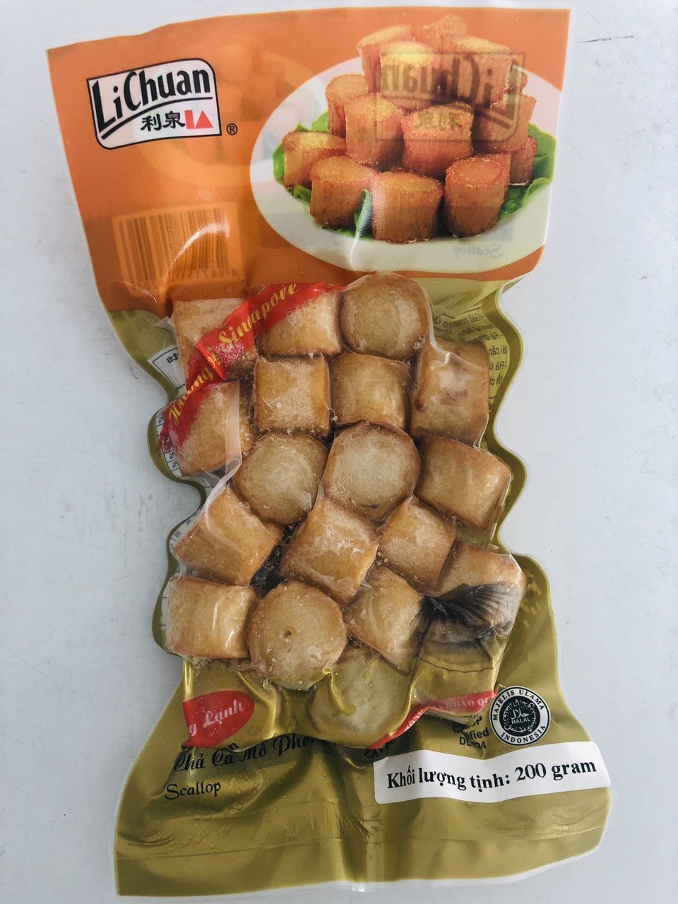 200G CHẢ SÒ ĐIỆP LI CHUAN LOẠI 1