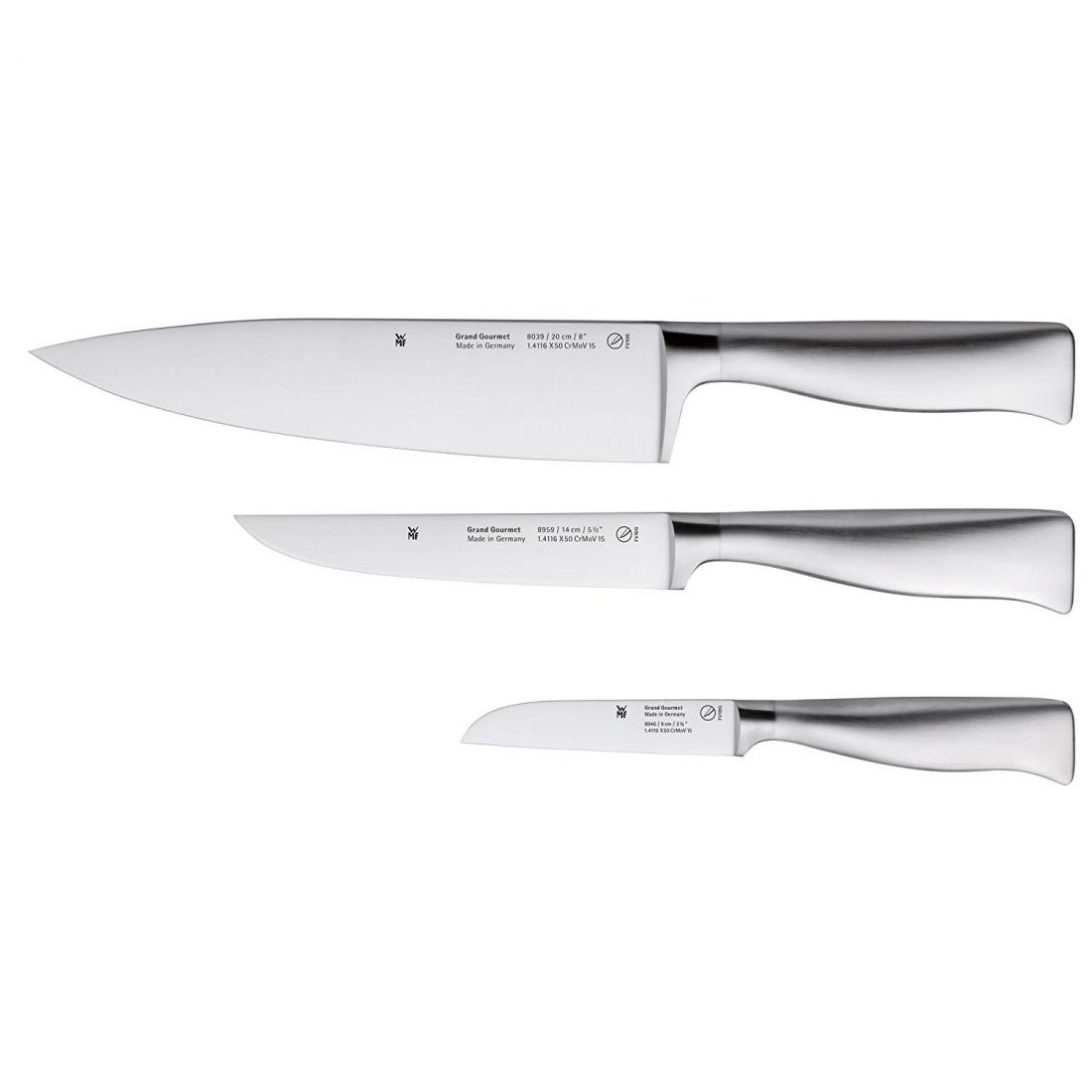 [Trả góp 0%] Bộ 3 Dao WMF Grand Gourmet Performance Cut