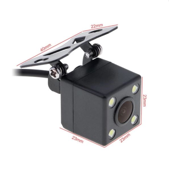 Camera Lùi Dành Cho Xe Oto 4 mắt LED vuông