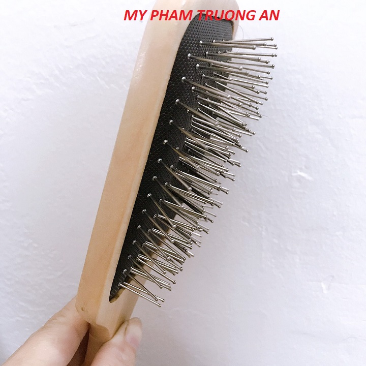 Lược massage cao cấp cán gỗ