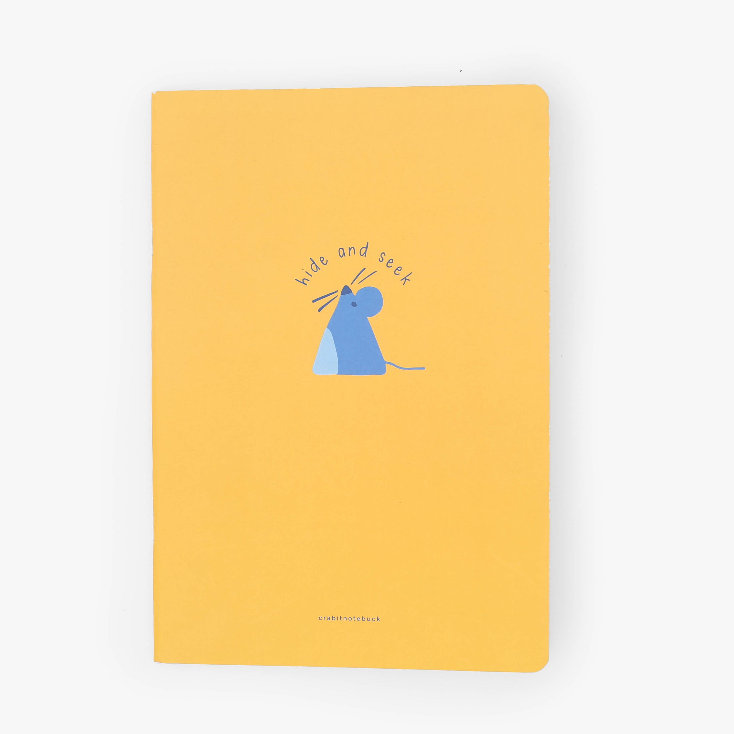 Combo Vở chấm dot Crabit 120 trang Hide & Seek - Mouse Chuột