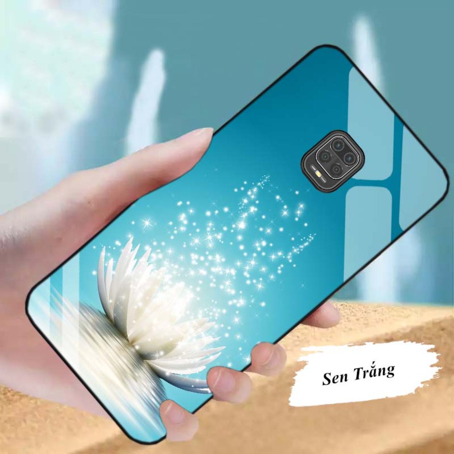 Ốp XIAOMI REDMI NOTE 9, NOTE 9S, NOTE 9 PRO Lưng Kính Cường Lực Cao Cấp Mới ƞhất