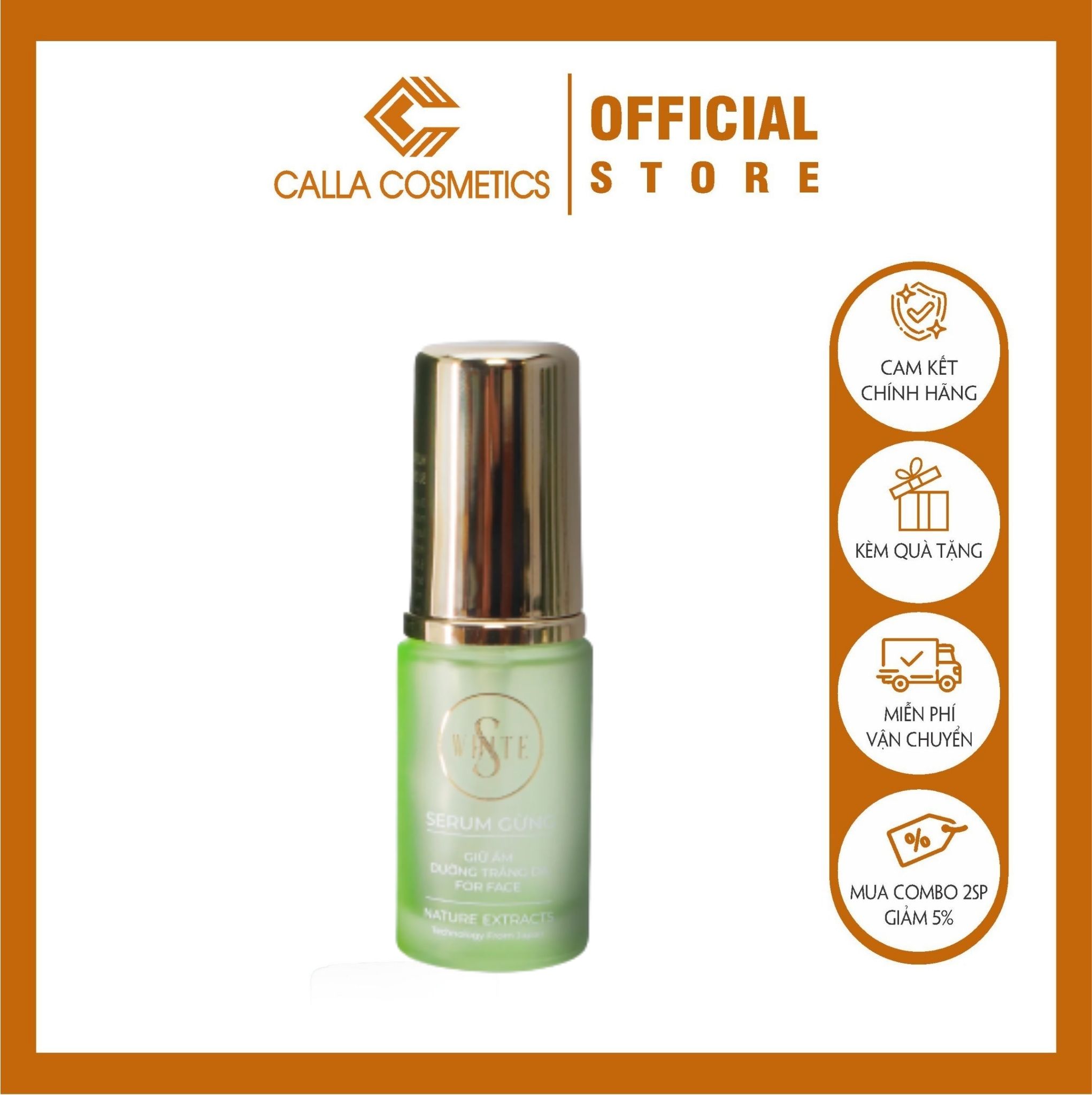 SERUM GỪNG SWHITE DƯỠNG SÁNG DA CẤP ẨM