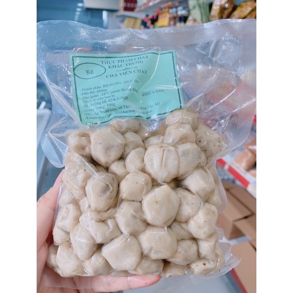 Chả viên tiêu chay 500g