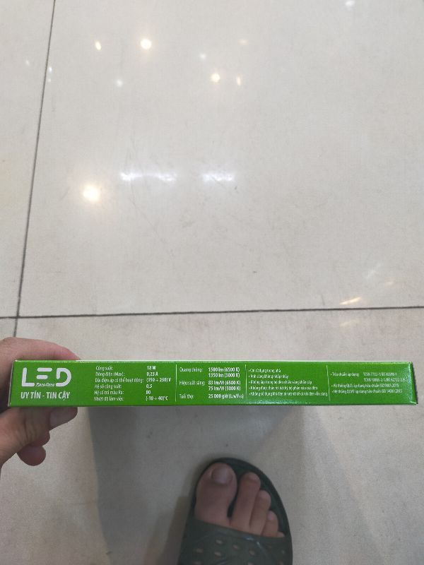 ốp trần vuông 18w rạng đông
