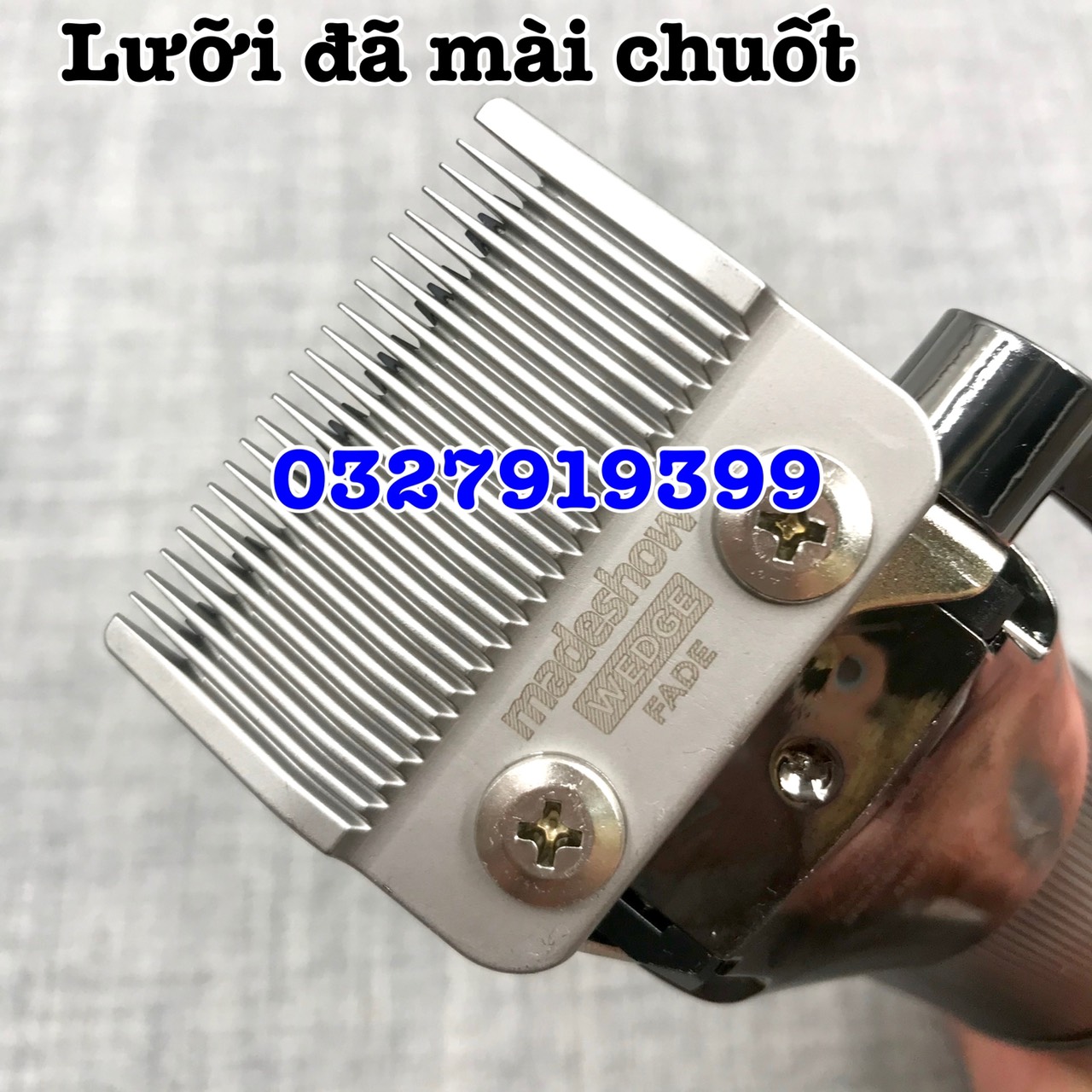 Madeshow Tông đơ cắt tóc M5F cao cấp - Máy cắt tóc chuyên nghiệp với lưỡi titanium sắc bén & pin 3200mAh 4,5h liên tục