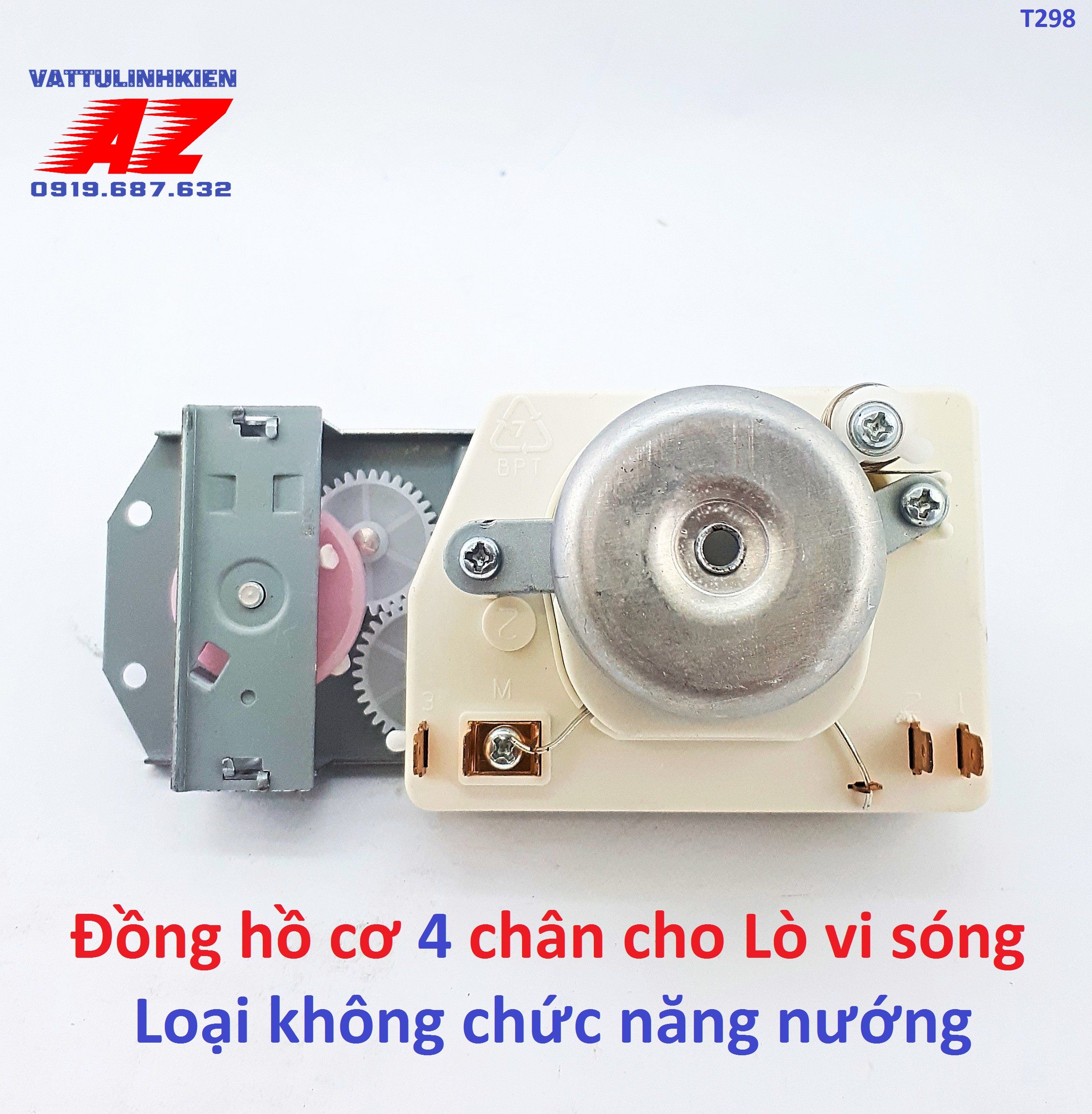 Đồng hồ thời gian Lò vi sóng 4 chân - 6 chân