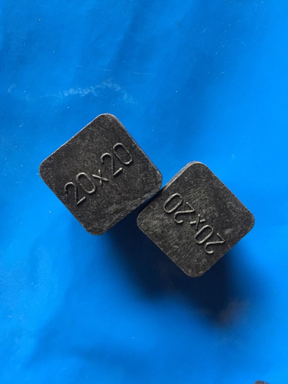 Bộ 100 Nắp bịt ngoài nhựa cho sắt hộp vuông 20x20mm; Nắp chụp nhựa; nút bịt nhựa; đầu chụp nhựa; đầu bịt nhựa; nút bịt nhựa vuông 20x20mm