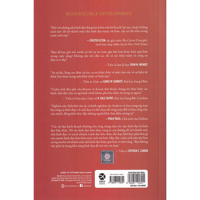 Sách - Self Leadership - Lãnh Đạo Bản Thân