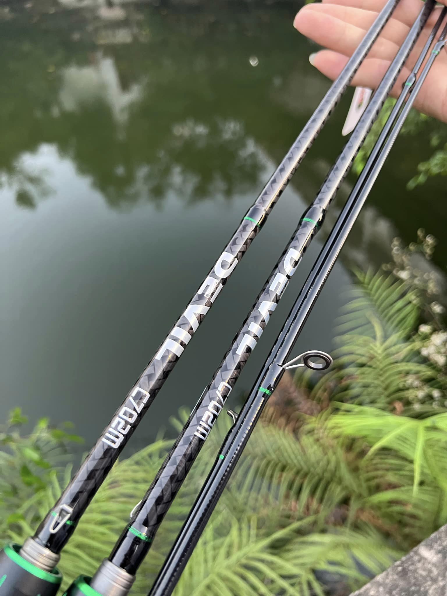 [CHÍNH HÃNG] Cần Câu Monster Devil , Cần Câu Lure Carbon Chính Hãng