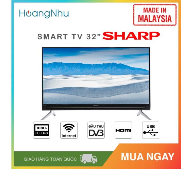 Bảng giá Smart TV Sharp 32 inch Kết nối Internet Wifi LC-32SA4500X (HD, Hệ điều hành Easy Smart, Truyền hình KTS, màu đen) - Hàng Malaysia - Bảo hành toàn quốc 2 năm