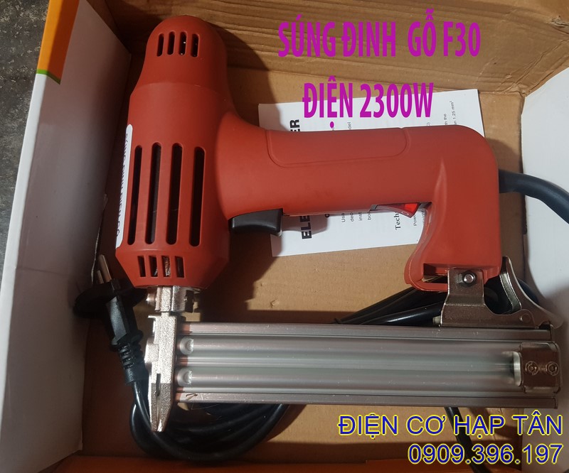 S úng bắn đinh gỗ f30 dùng điện 220v - 2300w