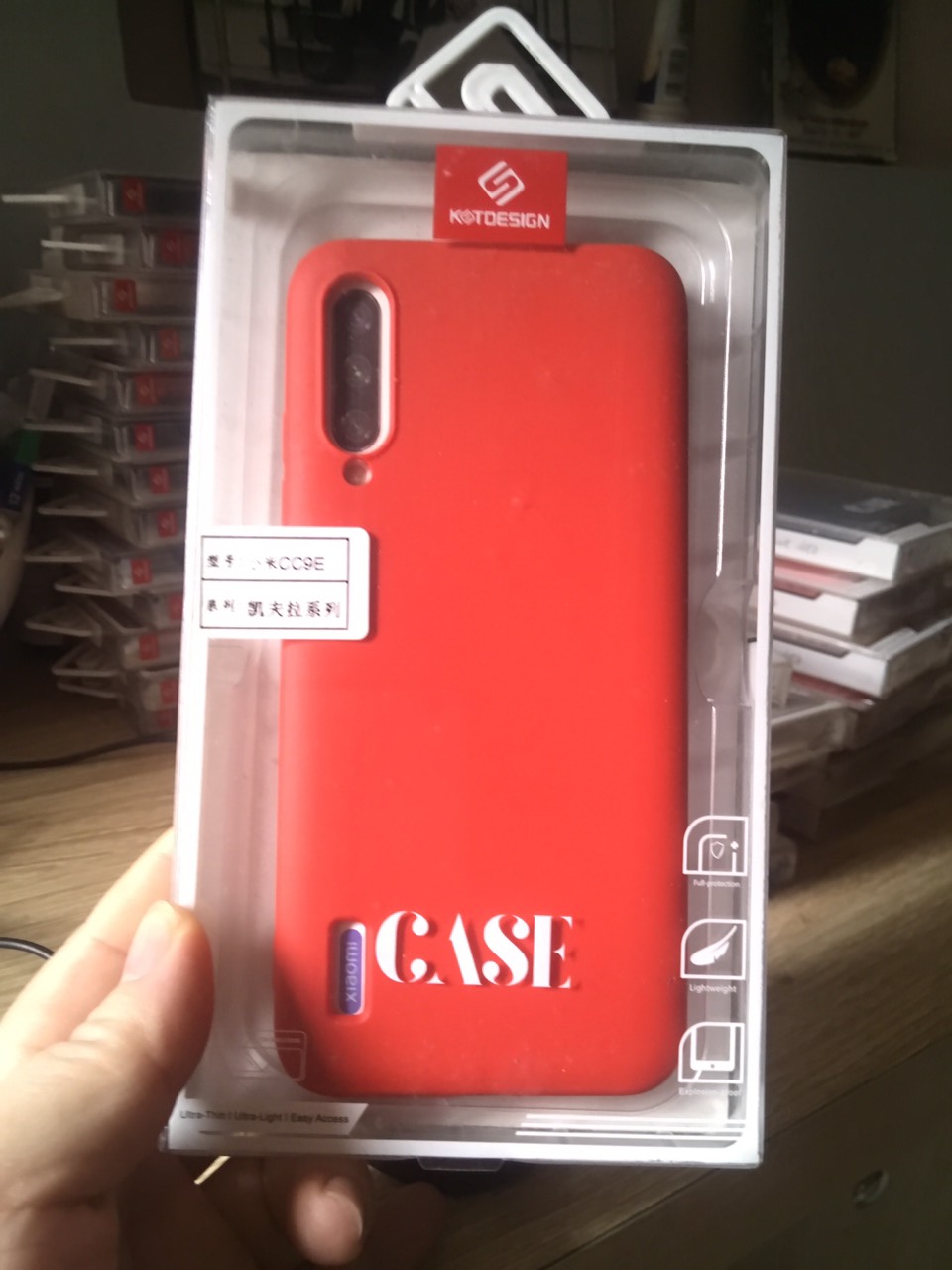 Ốp lưng Xiaomi Mi CC9, CC9E KSTDESIGN dẻo màu thời trang