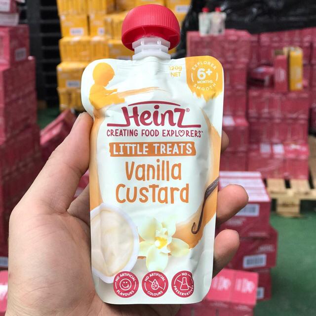 KEM TRỨNG VANI 6M+ - Váng sữa Heinz 120gr Nội Địa Úc