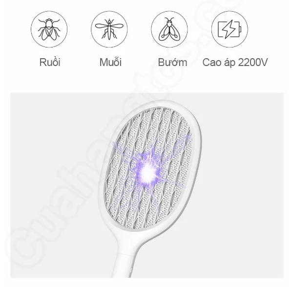 Vợt bắt muỗi XIAOMI SOLOVE P1 (Giao màu ngẫu nhiên)