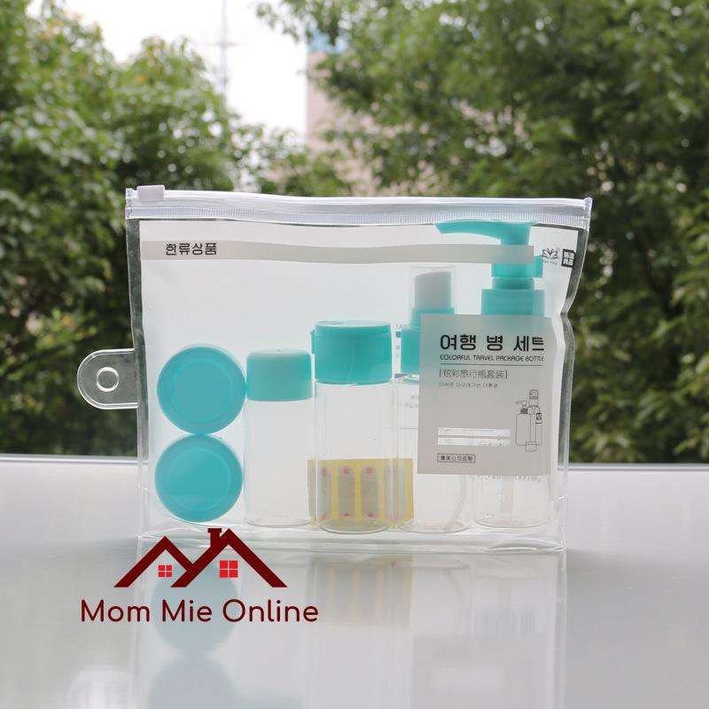 [HCM] Size lớn Bộ chiết mỹ phẩm 6 món tiện lợi khi đi du lịch - Mẫu 1712 - C104