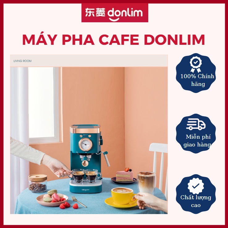 Coffee machine milk foaming Donlim cm-4656 semi automatic dl-kf5400