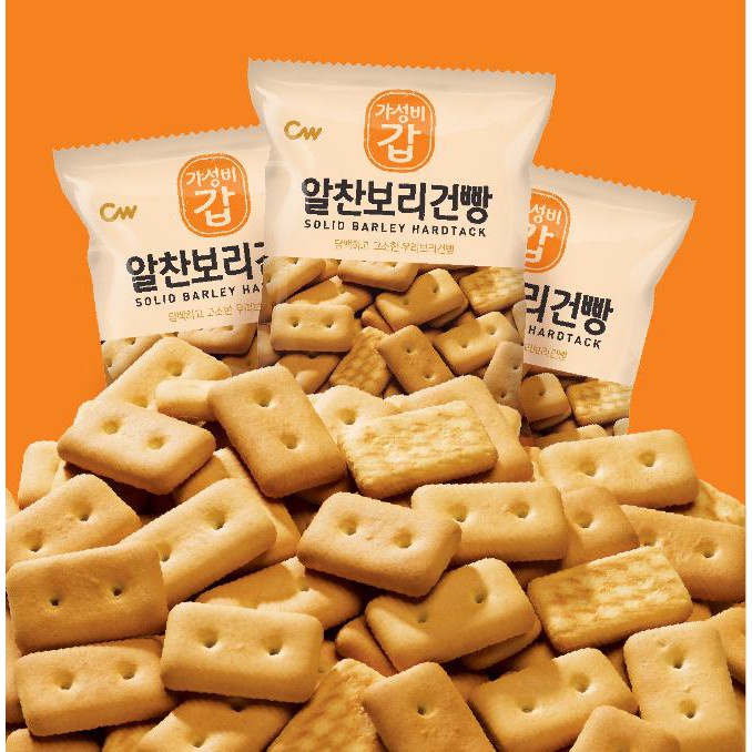 Bánh quy lúa mạch Hàn Quốc CW 65g, 90g