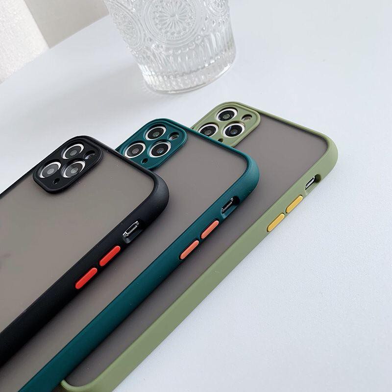 ốp lưng dành cho iphone  12,12 Pro,12 Pro Max nhám trơn bảo vệ camera