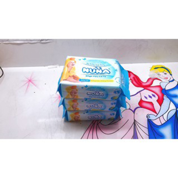 Combo 3 Gói Khăn Ướt Nuna không mùi (30 miếng/gói)