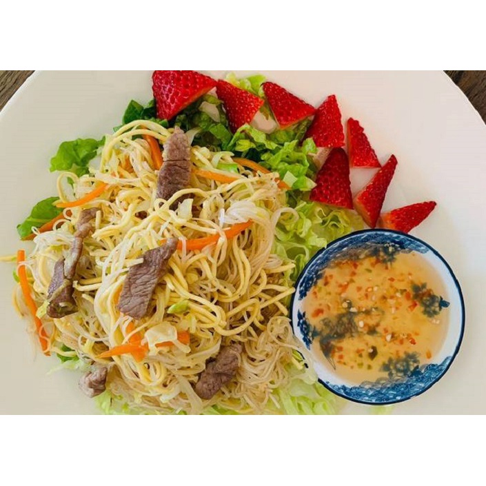 Túi 500gr Mì Trứng Sợi Nhỏ Cao Cấp Safaco