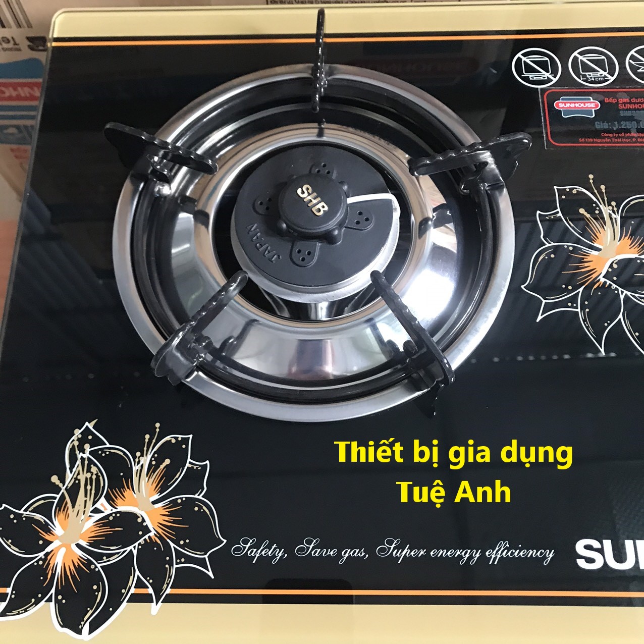 Bếp Gas Đôi SUNHOUSE , Model:SHB3226 , (Full box), (Chính hãng Sunhouse)