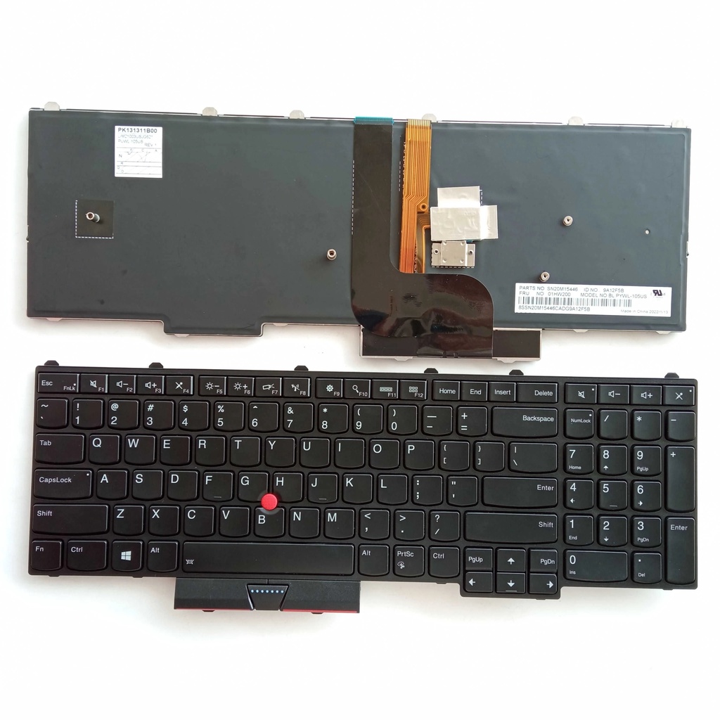 Bàn phím laptop ibm lenovo thinkpad p50 p70 p51 p71 chất lượng cao