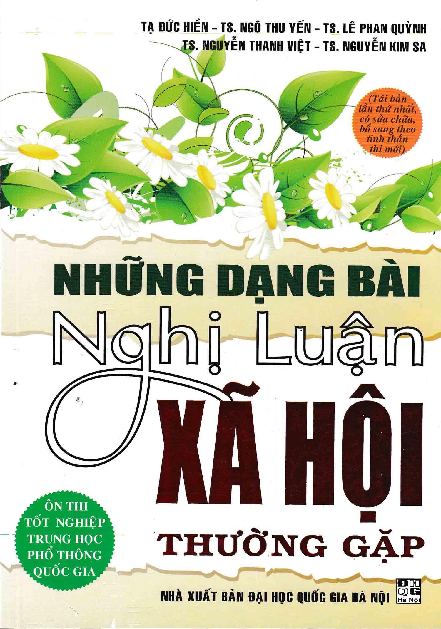 [HCM]Những Dạng Bài Nghị Luận Xã Hội Thường Gặp