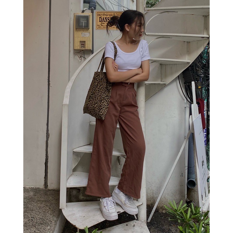 Áo Croptop Ribbon