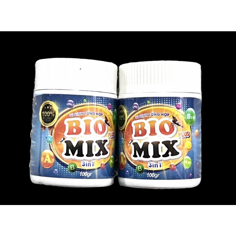 Bio mix plus 3in1 | men vi sinh đậm đặc cho hồ cá tép, thuỷ sinh