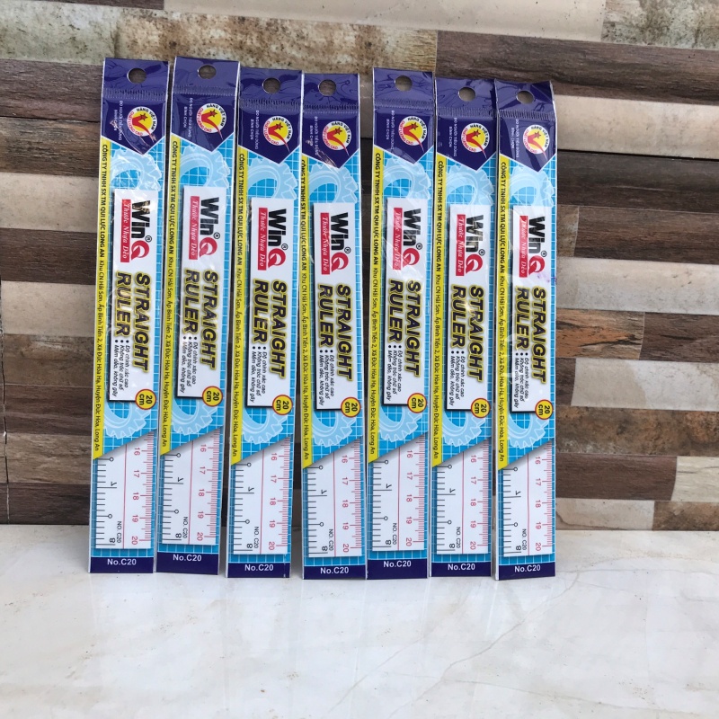 Thước dẻo win 15cm 20cm 30cm [Kho sỉ HCM: NHÀ SÁCH - VPP BẢO HÂN]