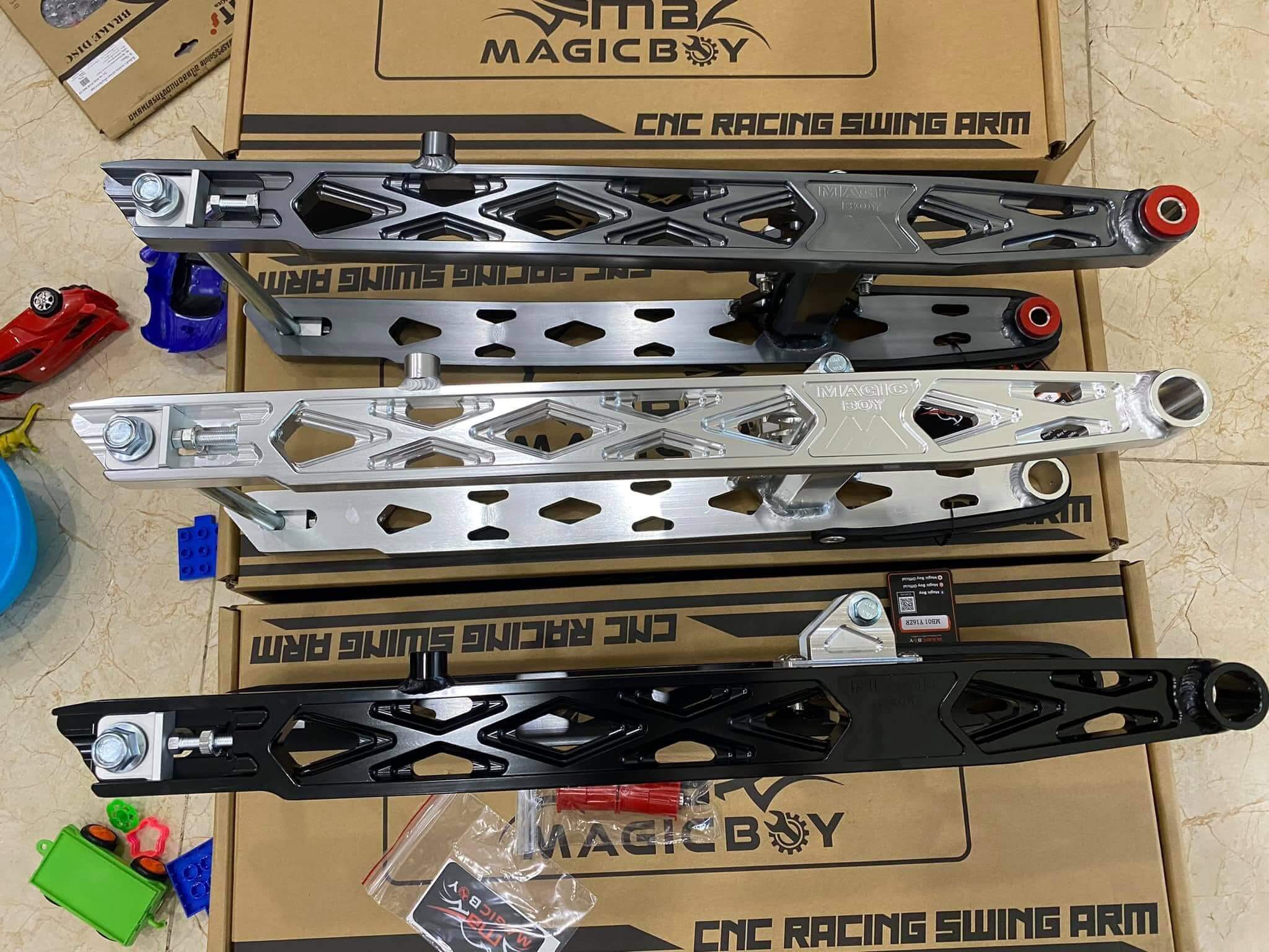 Gấp nhôm Magic Boy V2 Cnc Winer , Sonic gắn như Zin " tặng cốt sau " chính hãng