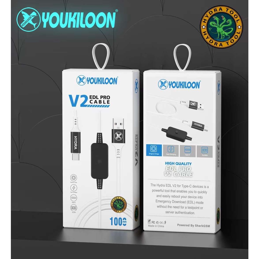 Cáp EDL Type-C V2 PRO mới hỗ trợ Máy Điện Thoại vào Qualcomm 9008 (QHS-USB 9008)