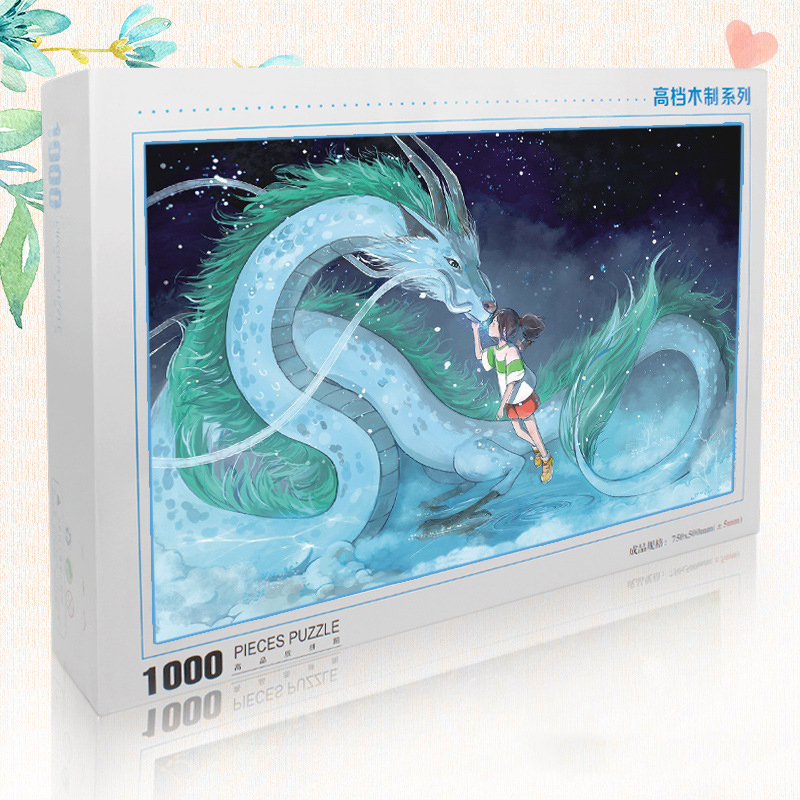 [Hoàn tiền 10%][Hoàn tiền 6%]Bộ Tranh Ghép Xếp Hình 1000 Pcs (75*50cm) Jigsaw Puzzle Miếng Ghép Gỗ Cao Cấp