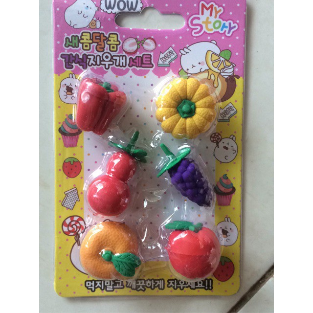 Vỉ Tẩy/gôm thức ăn