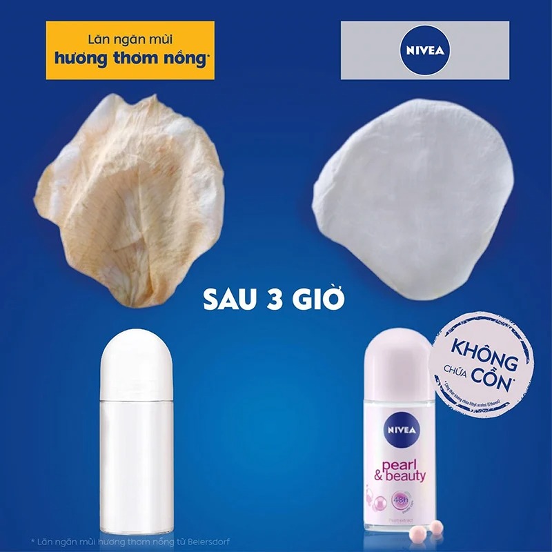 Lăn Khử Mùi Nivea Anti-Perspirant Roll On (Che tên sản phẩm khi giao hàng)