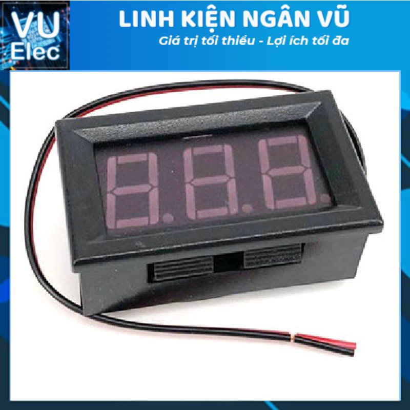 ĐỒNG HỒ ĐO VÔN AC, DC TỪ 0-500V LED 0.28, 0.56