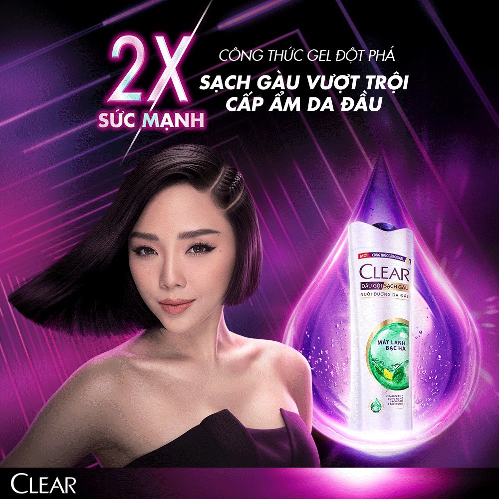 [HCM]Dầu Gôi Clear Men 900ml Sạch Gàu