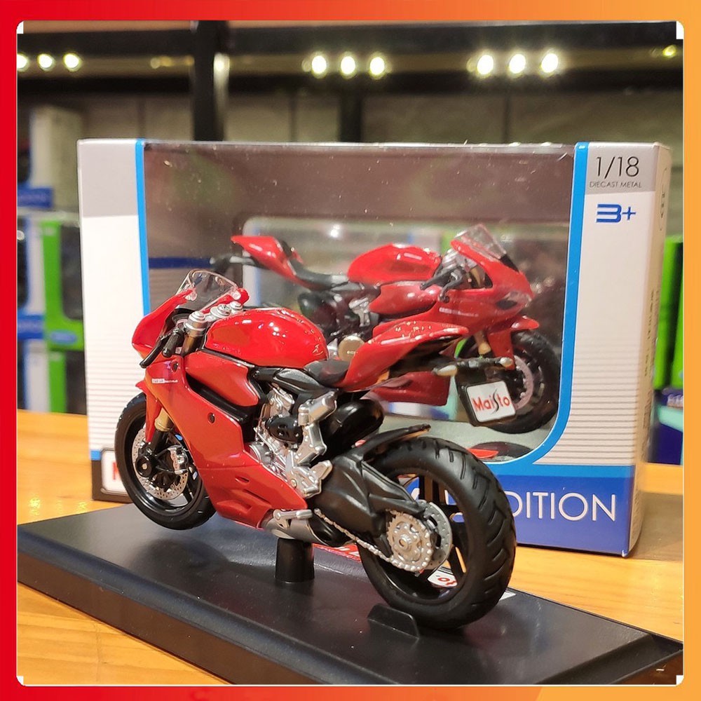 Xe Mô Hình Moto Ducati 1199 Panigale 1:18