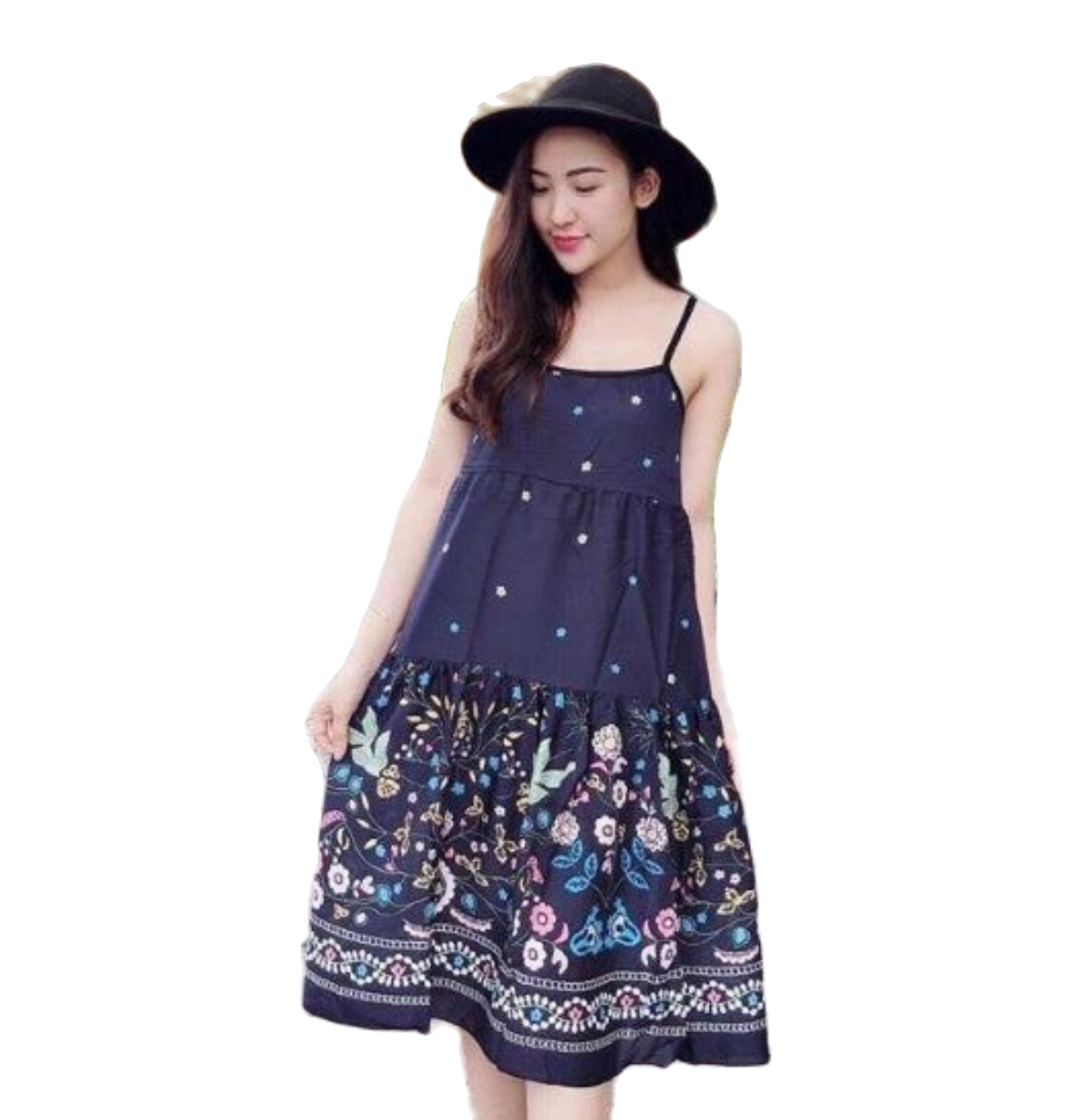 [Hàng loại 1]Váy Lanh Bầu Đuôi chất lanh cao cấp☘Siêu Mát siêu mềm mặc thỏa mái thấm hút mồ hôi☘️váy bầu freesize 43-67k