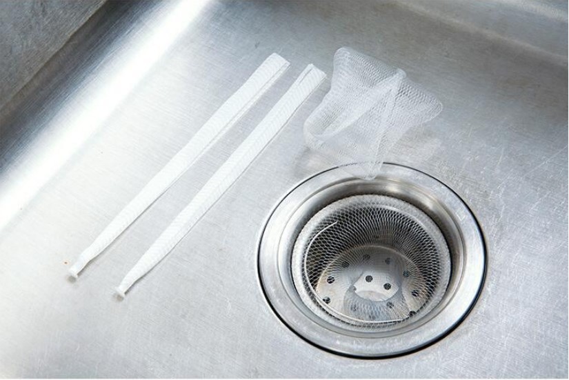 Gói 100 Túi Lọc Rác Bồn Rửa Chén