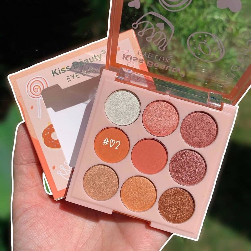 BẢNG PHẤN MẮT 9 ô Kiss Beauty EYE LUX