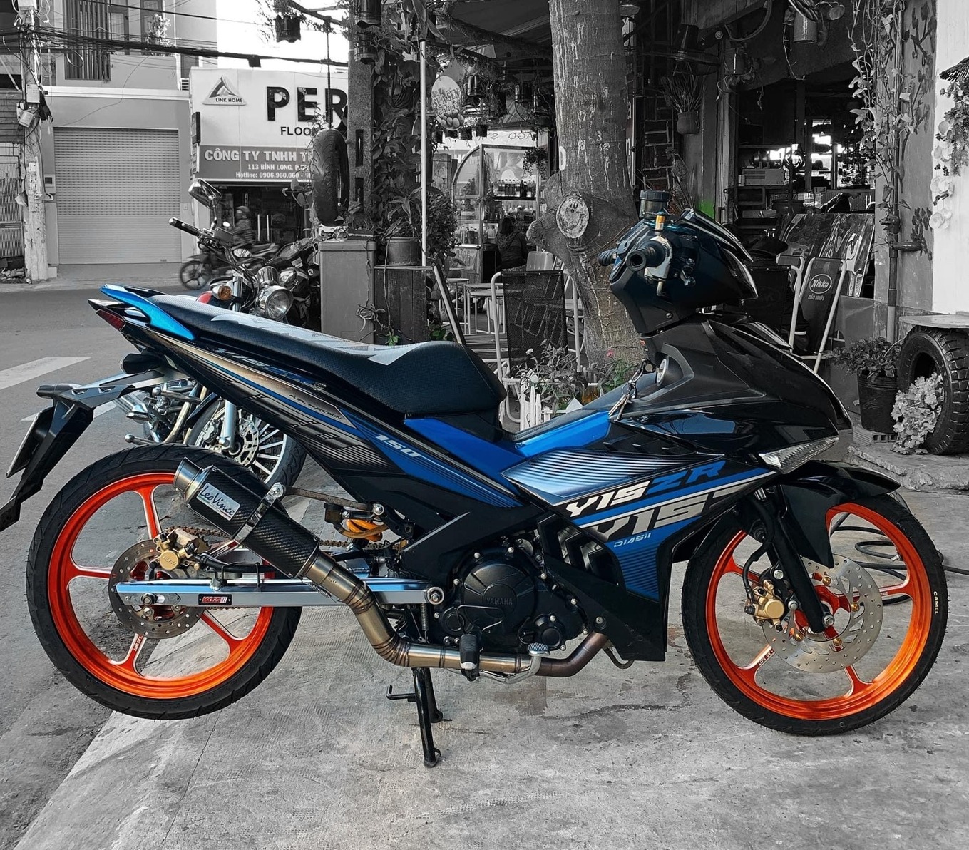 Tem RỜI EXCITER 150 Y15ZR XANH ĐEN